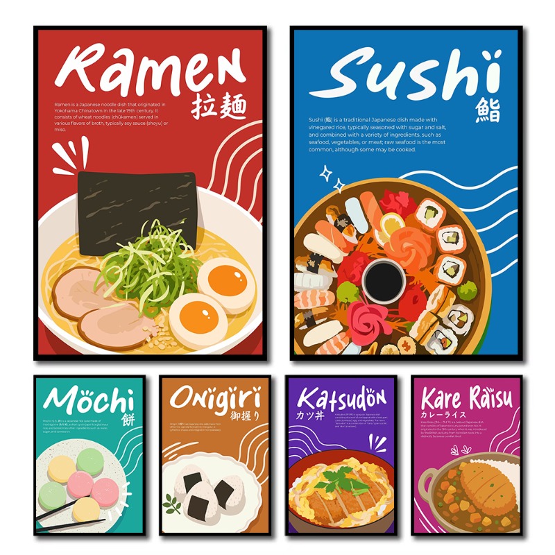 Japanese Lifestyle Food - Plat de nourriture japonaise, Ramen, Sushi,