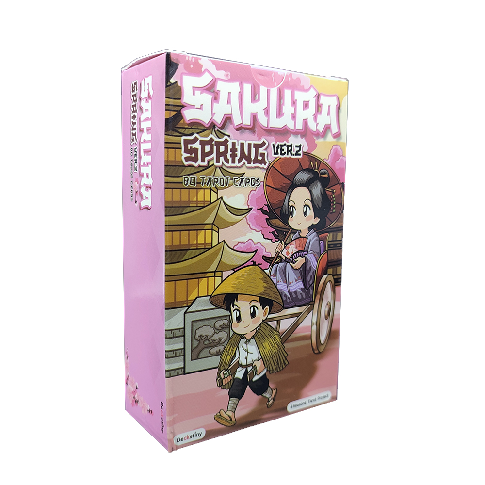 Japanese Lifestyle And Traditions - Le tarot Sakura Spring Ination avec