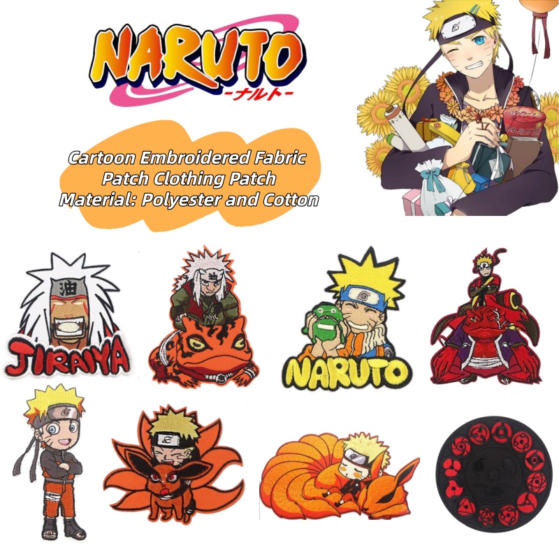 Japan Lifestyle And Culture - Patch brodé personnalisé Naruto, style dessin