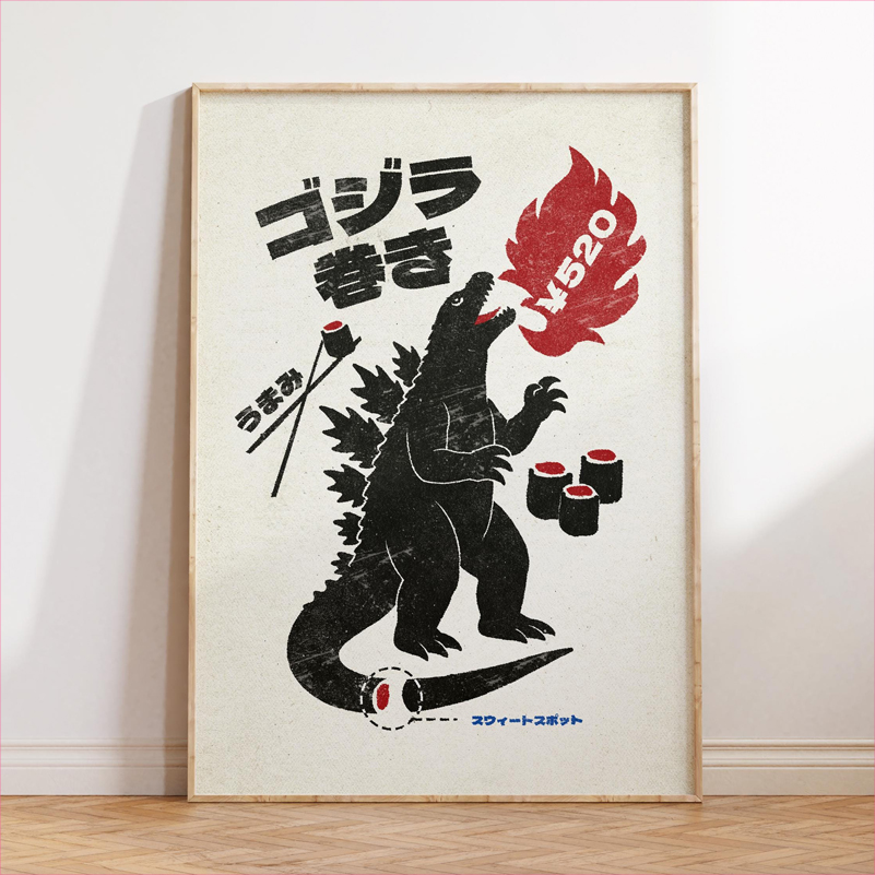 Affiche d'art culinaire japona - Japanese Lifestyle Food avis et prix