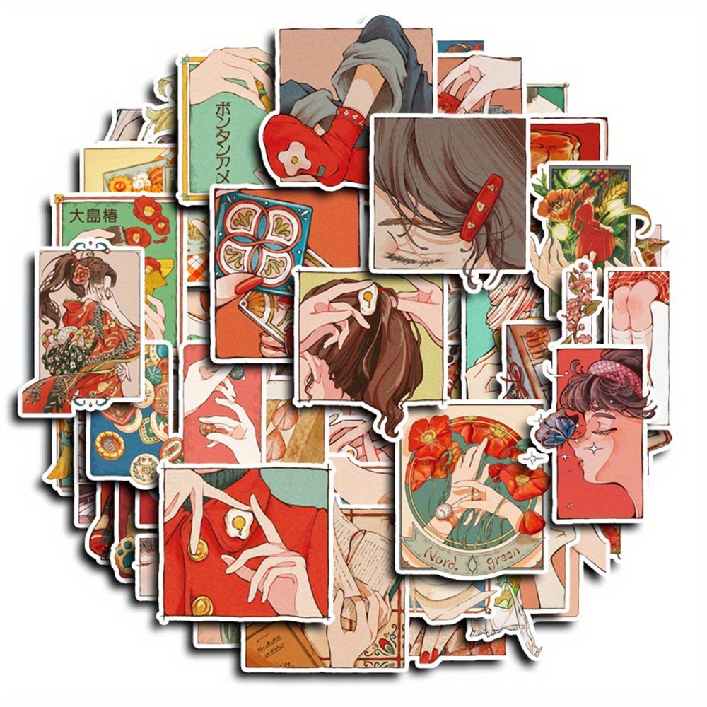 50 autocollants décoratifs de  - Japanese Lifestyle And Traditions avis et prix