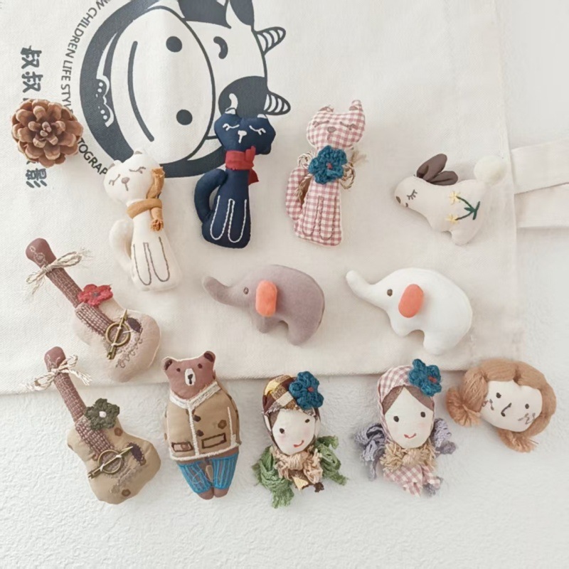 Broche artisanale en coton et  - Japan Lifestyle And Culture avis et prix